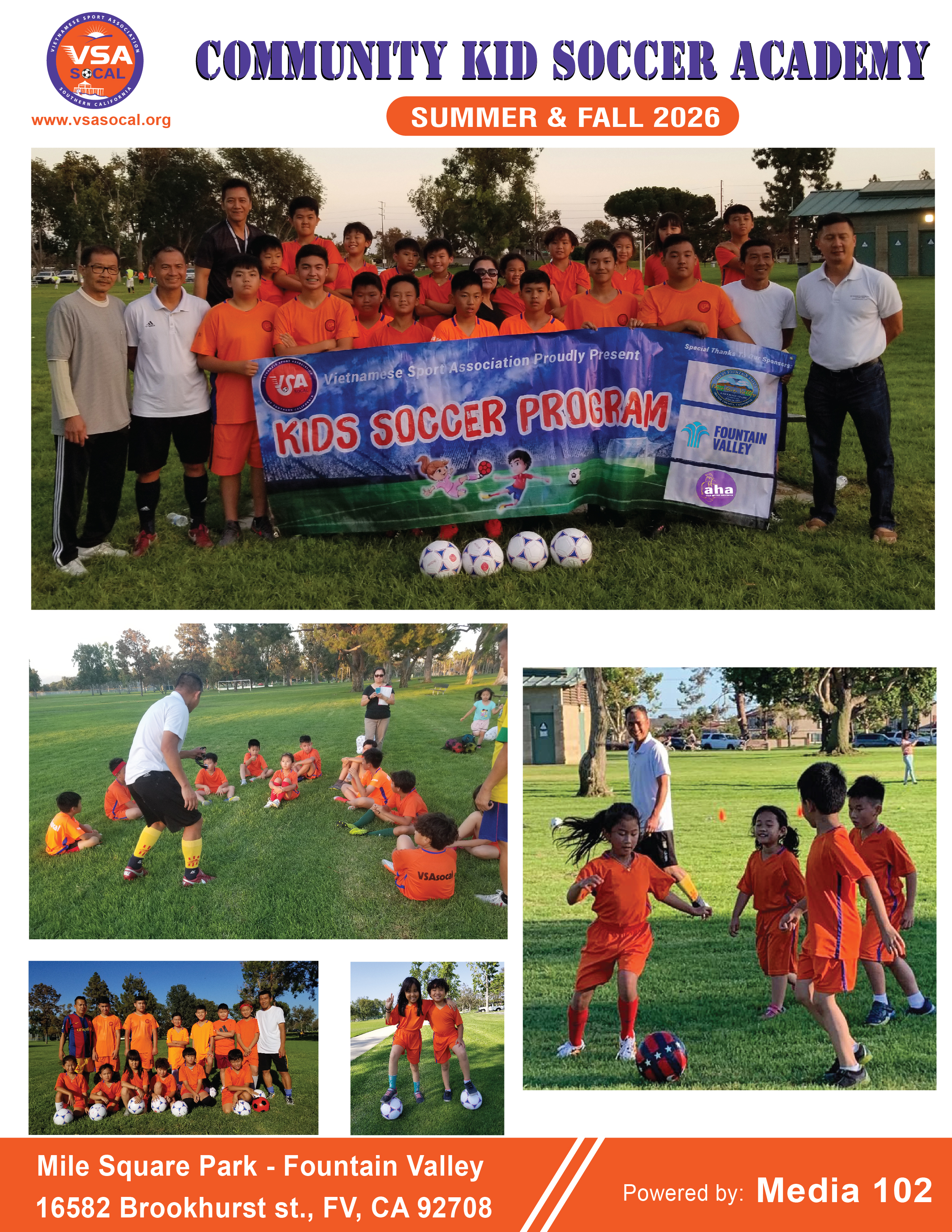 Community Kid Soccer Academy - Summer & Fall 2026-Event Activities